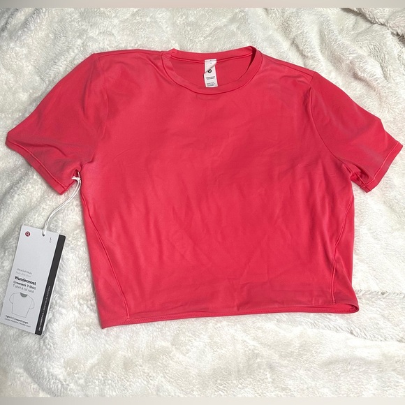 Wundermost Nulu Glaze Pink Cropped Shitt - Picture 3 of 6